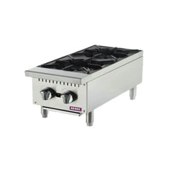 Atosa ATHP-12-2 Hot Plates 2 Burners, 31x72.4x33.2cm