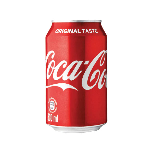Coca Cola Soft Drink 330ml Pack of 24 Pcs