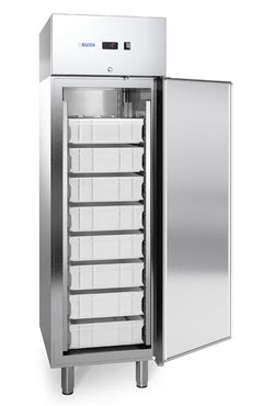 Afinox APX300 Refrigerated Fish Cabinet with 6 PVC Trays, 40x60x13 cm