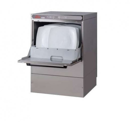 Alfa 500 Undercounter Dishwasher Stainless Steel Boiler, Capcity 6 Liter, 57x60x83 cm