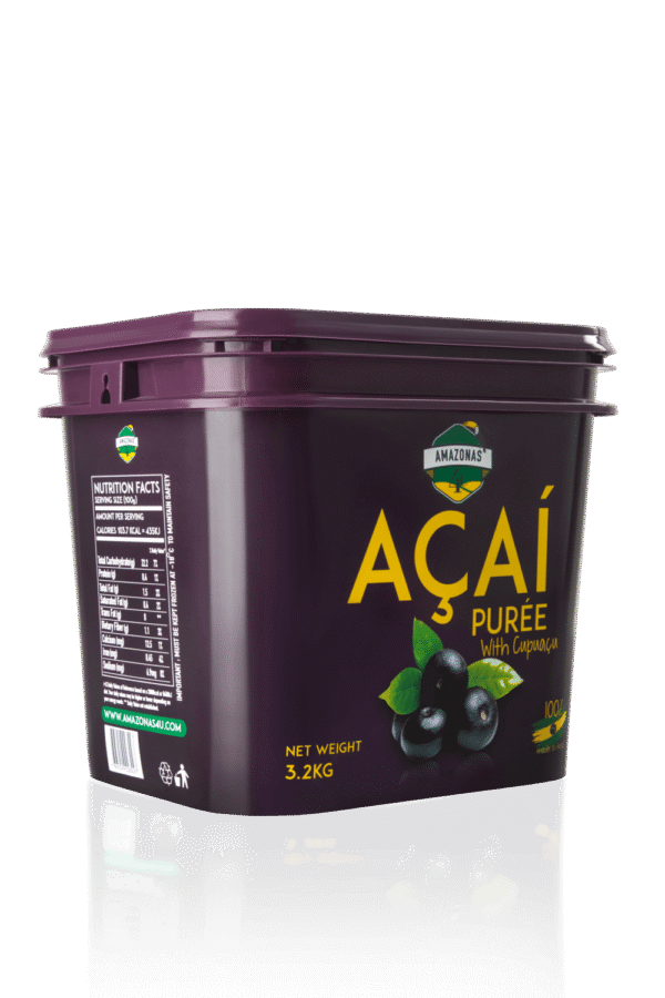 Amazonas Frozen Acai With Cupuacu, 3.2kgx4