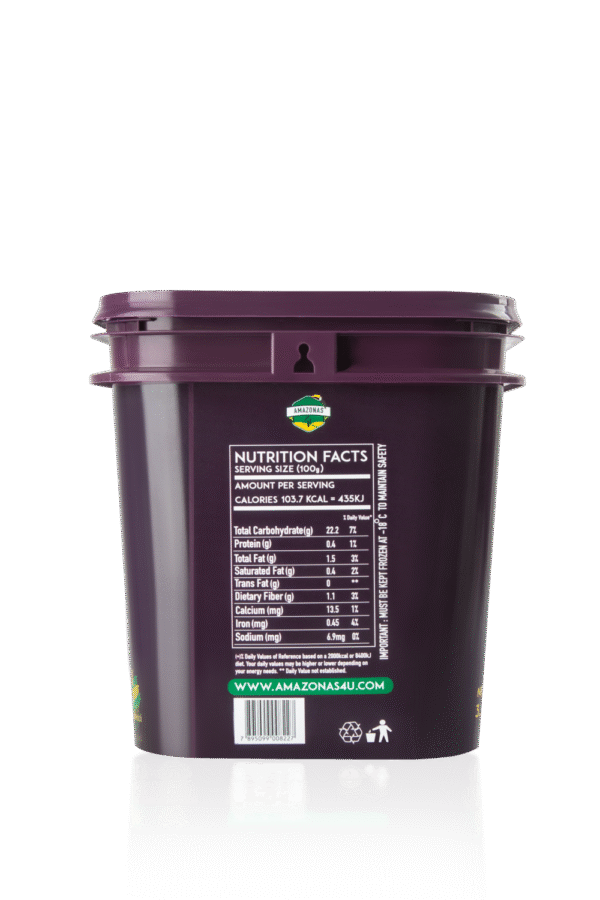 Amazonas Frozen Acai With Cupuacu, 3.2kgx4