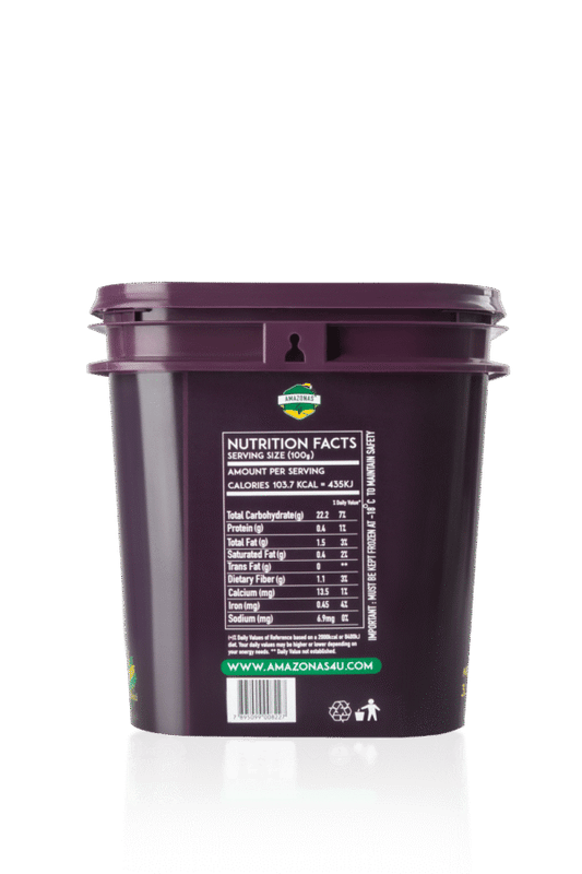 Amazonas Frozen Acai With Cupuacu, 3.2kgx4