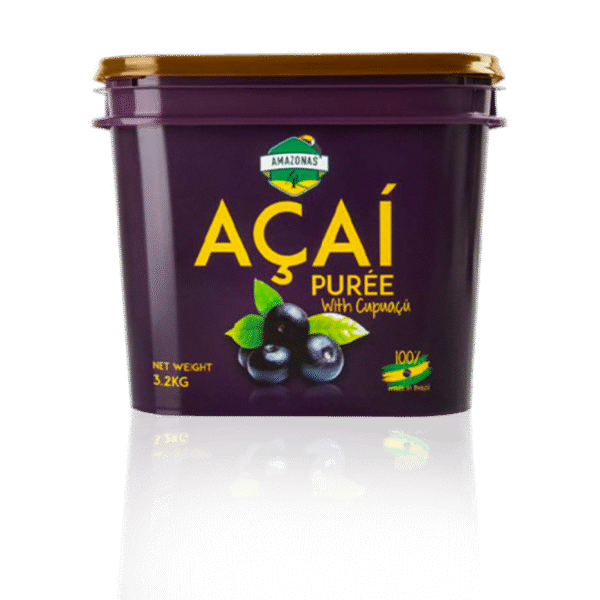 Amazonas Frozen Acai With Cupuacu, 3.2kgx4
