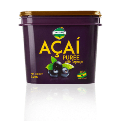 Amazonas Frozen Acai With Cupuacu, 3.2kgx4