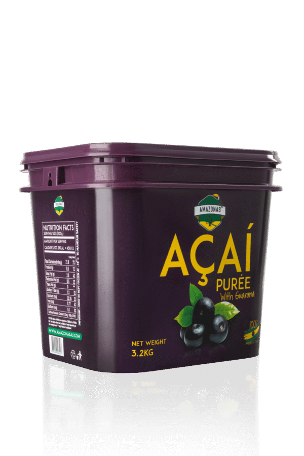 Amazonas Frozen Acai With Gurana 3.2kgx4