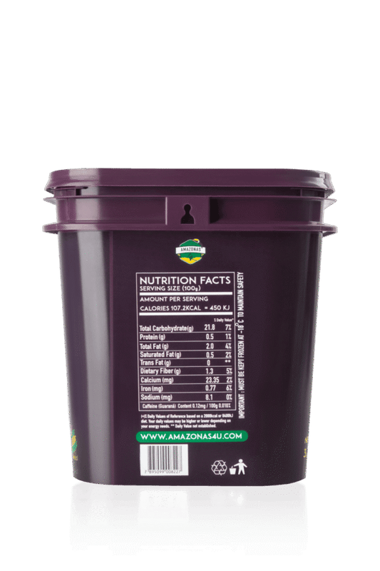 Amazonas Frozen Acai With Gurana 3.2kgx4