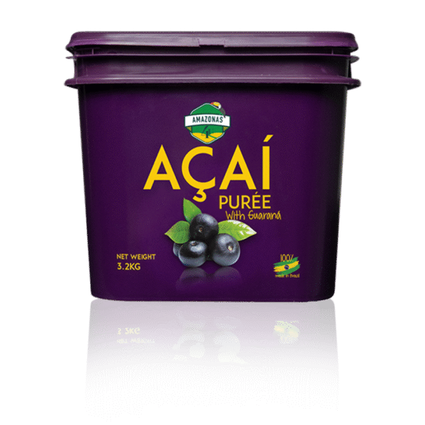 Amazonas Frozen Acai With Gurana 3.2kgx4