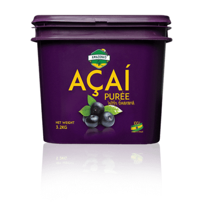 Amazonas Frozen Acai With Gurana 3.2kgx4