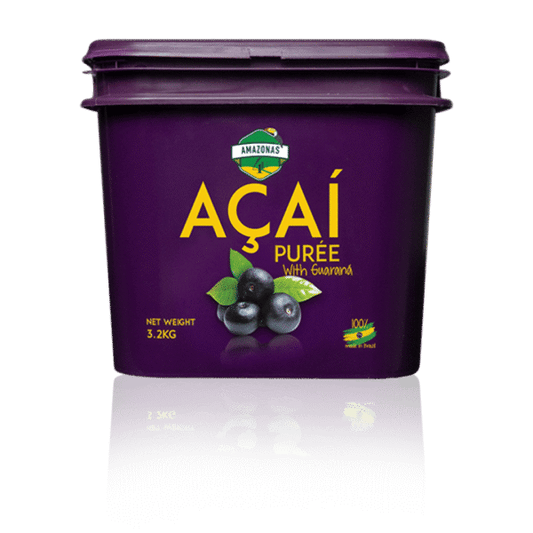 Amazonas Frozen Acai With Gurana 3.2kgx4