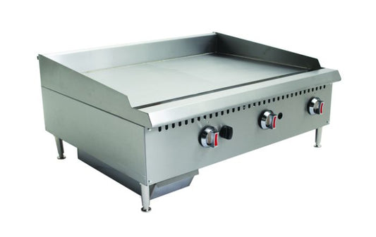 Anvil CBF9900 Table Top Griddle Flat Gas Pilot Burner, 900 BTU, 91x67.5x40 cm