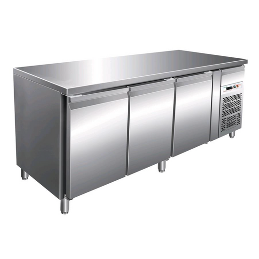 THS Worktop Chiller Three Door, 230 W, 202.5 x 80 x 85 cm