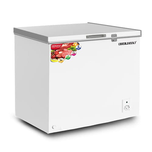 Berjaya BJY-CFSD400B-R6 One Solid Door Chest Freezer, 110.5x69.5x82.5 cm