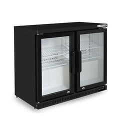 Berjaya BJY 2DBC198BS B Two Door Bar Cooler, 90x55x86 cm