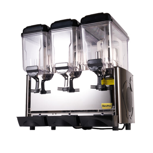 BlendMax BMJD-3 Commercial Kitchen Juice Dispenser 3 Tanks