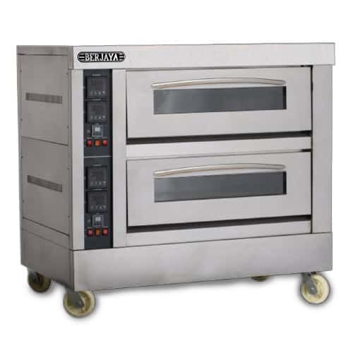 Berjaya BSP-E13KW-2PRM Infra Red Electrical Baking Two Deck Oven, 128x87.5x124.5 cm