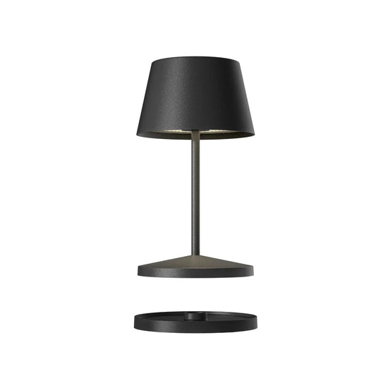 Villeroy & Boch Seoul 2.0 table lamp, H20 cm, matte finish, Black, 6 Light