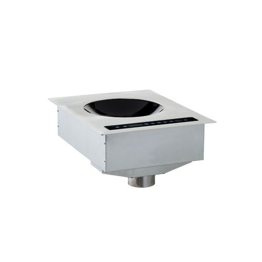 ADVENTYS ADV1608-C240006 Induction Wok 3600 W, Stainless steel casing  58x44x24 cm
