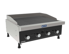 BIMG CBG06E Heavy Duty Char Broiler, 65000BTU, 66x63x35 cm