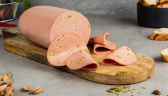 Chicken Mortadella Pistachio Roll 5 X2.4 Kg Roll