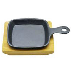 Kitchen Master COST09 Square Mini Sizzler Frying Pan, 11.5cm