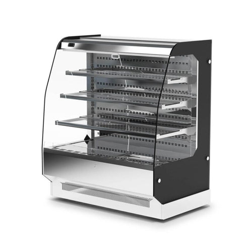 THS Open Display Chiller with 3 Shelves, 750 W, 100 x 74 x 138 cm