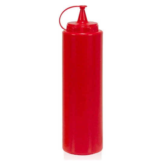 Kitchen Master CS7496 Squeeze Bottle 8oz, Red