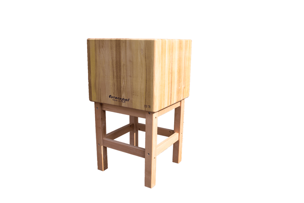 Euroceppi CU705020 Wooden Chopping Block, 70 x 50 x 20 cm