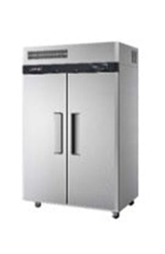 THS DUP-858 Stainless Steel Heavy Duty Double Door Upright Freezer, 126x80x192.6cm
