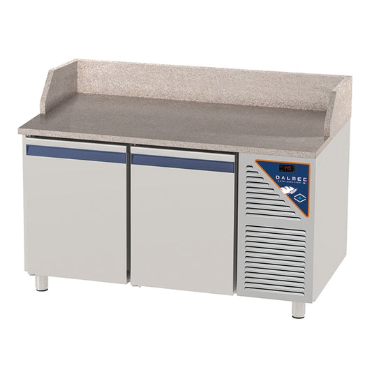 Dalmec BPCP702AN Work Top pizza Refrigerator Two Doors