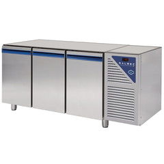Dalmec PECT703DBAL Work Top Freezer Three Doors with Backsplash