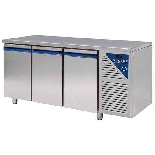 Dalmec PECT703DB Work Top Freezer Three Doors