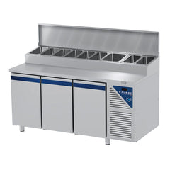 Dalmec PPCS703ANC Work Top Snack Refrigerator Three Doors