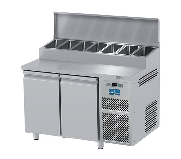 Dalmec PPCS704ANC Work Top Snack Refrigerator Four Doors