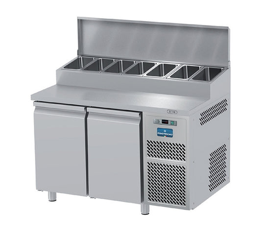 Dalmec PPCS704ANC Work Top Snack Refrigerator Four Doors