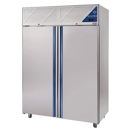 Dalmec PYCC140AN Upright Refrigerator Double Door AISI 430