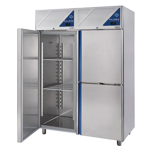 Dalmec PYCC140DB Upright Freezer Double Door AISI 430