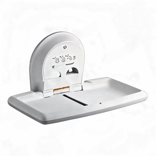 Koalakare USA Horizontal Wall Mounted Baby Changing Station White