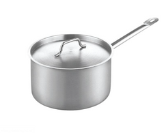 THS FTHS ZG31811 Stainless Steel Deep Saucepan with Lid 18 x 11cm