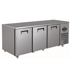 Desmon PTBM3 COUNTER REFRIGERATOR - 3 DOORS, 177.5 x 70 x 85 cm