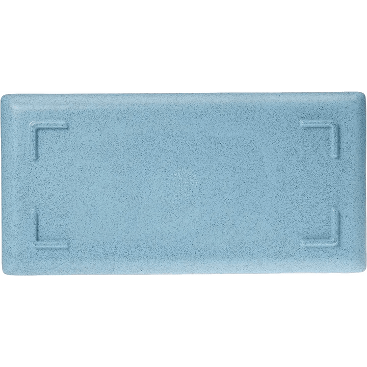 Dinewell 12"X6"/30CL*15CL Melamine Rectangle Platter Blue Speckle