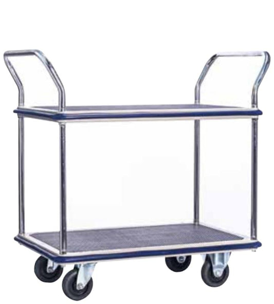 Mystar MM304 Platform Hand Truck, (Double Handle Double Decker)