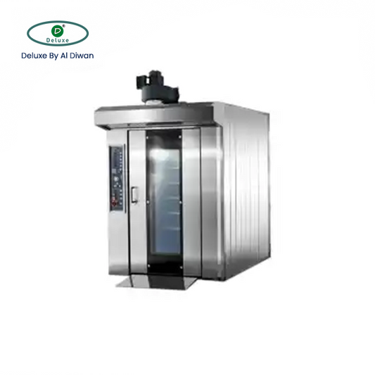 Rotary EB-100D Diesel Rotary Oven, 16 + 16 Trays, 3.5 kW, 167 x 237 x 250 cm