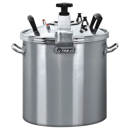 THS ET-DYG-50-F Stainless Steel Heavy Duty Pressure Cooker, 51.5x49x56cm