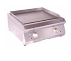 THS ET-PL-600 Stainless Steel Table Top Electric Operated Griddle Full Smooth, 60x60x34 cm