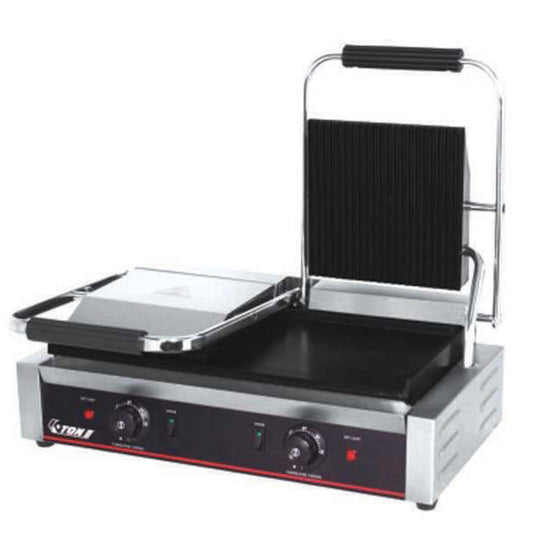 THS ET-YP-2A1 Heavy Duty Electric Operated Contact Grill, 56.5x37x19 cm