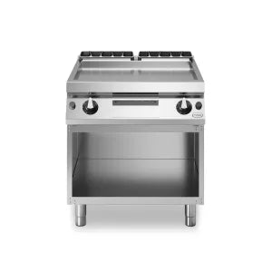 Modular R90/40FTE/L/A Electric Grill on Open Cabinet, Smooth Plate, 7.5 kW, 40 x 90 x 87 cm