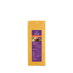 Emborg Cheddar Cheese Colored 34% Fat 2.5 Kg