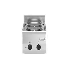 Modular F60/30PCE/T/ Electric Range 2 Round Plates, 30x60x30 cm