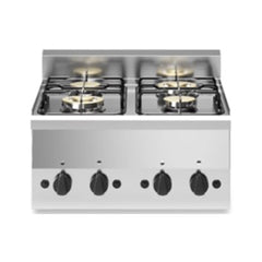 Modular F60/60PCG/T Gas Range 4 Burners, 60x60x30 cm